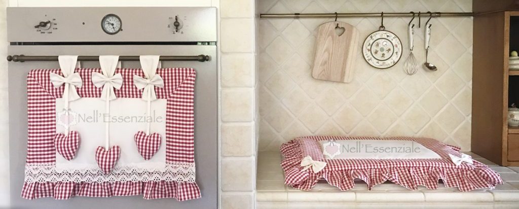 Come acquistare copriforno e coprifornelli in stile country su misura