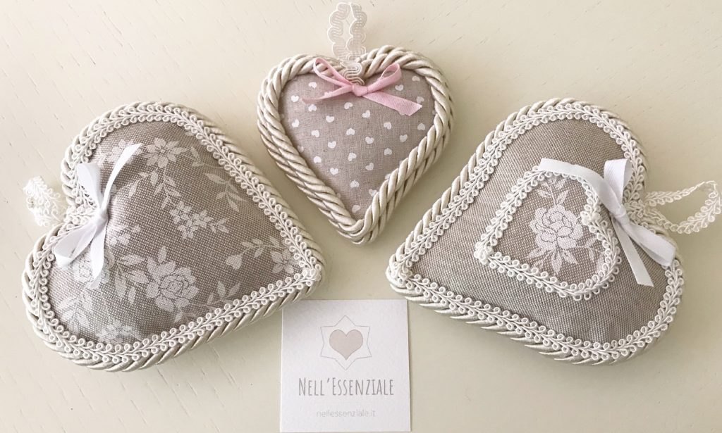 Cuori Shabby artigianali, Made in Italy e di elevata qualità.
