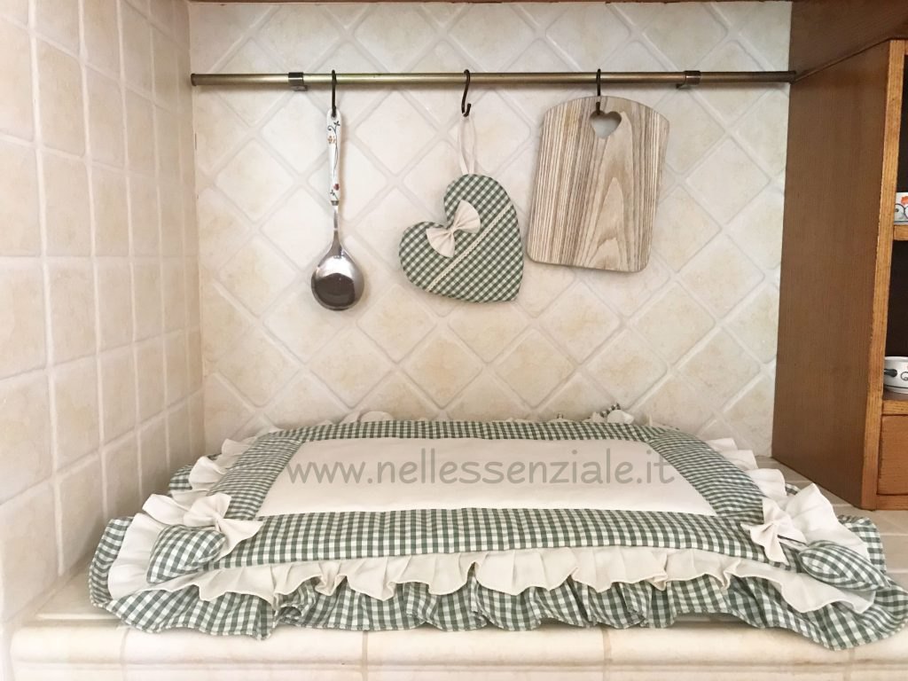 coprifornelli e presina country chic