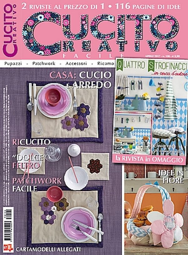 Cucito Creativo Facile N°106 - Aprile 2017