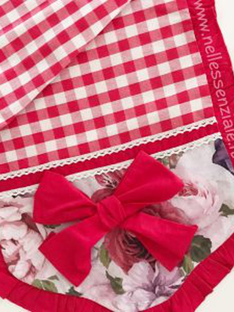 Runner country flowers rosso
