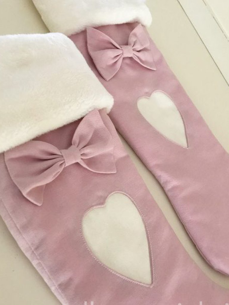 calze della befana in stile shabby