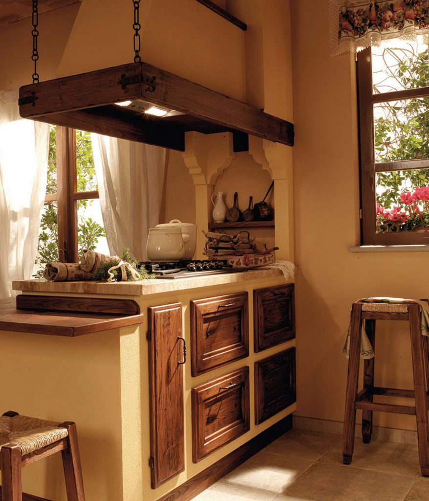 cucina in stile stile country chic