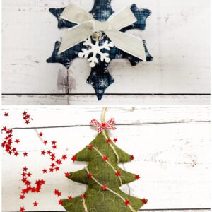 Tutorial decorazioni natalizie fai da te da cucire