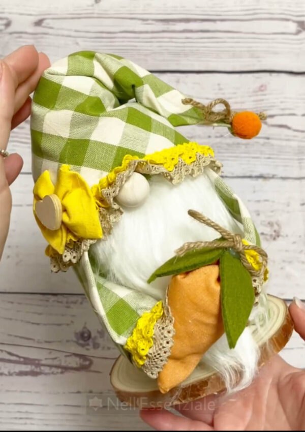 Tutorial gnomo country chic di primavera